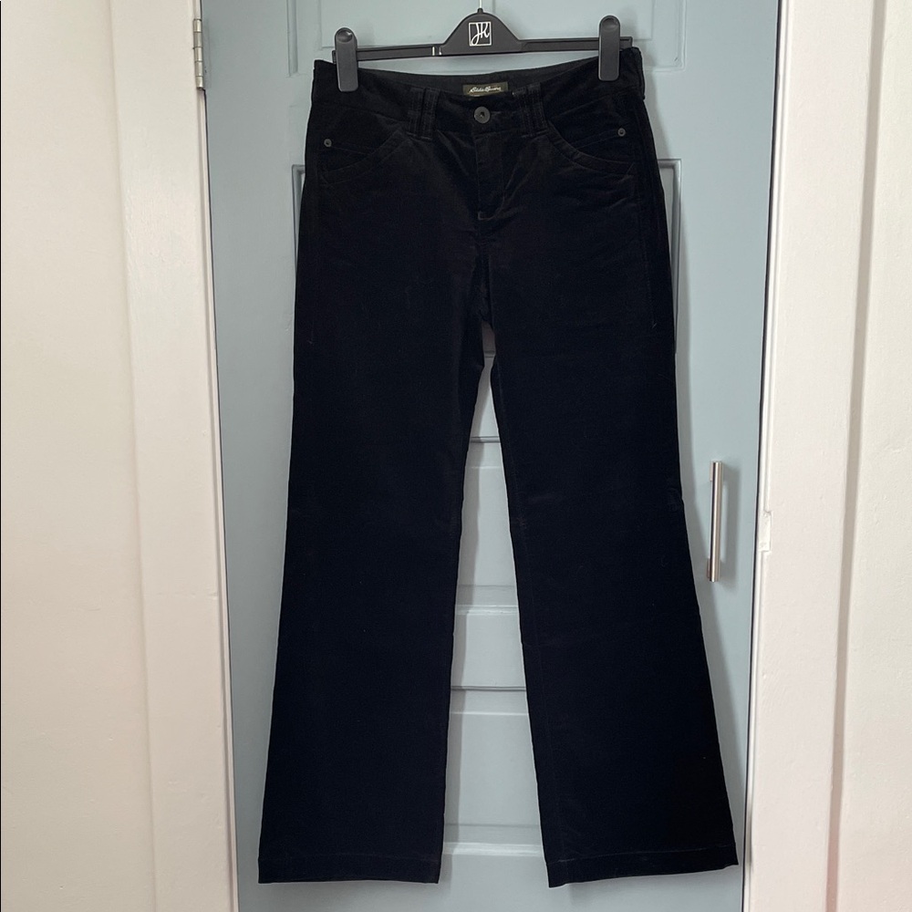 Black Velvet Pants Size 4
